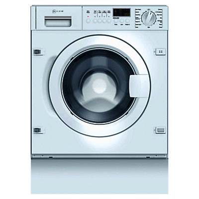 Neff W5440X1GB Integrated Washing Machine, 7kg Load, A+ Energy Rating, 1400rpm Spin Neff W5440X1GB Integrated Washing Machine, 7kg Load, A+ Energy Rating, 1400rpm Spin